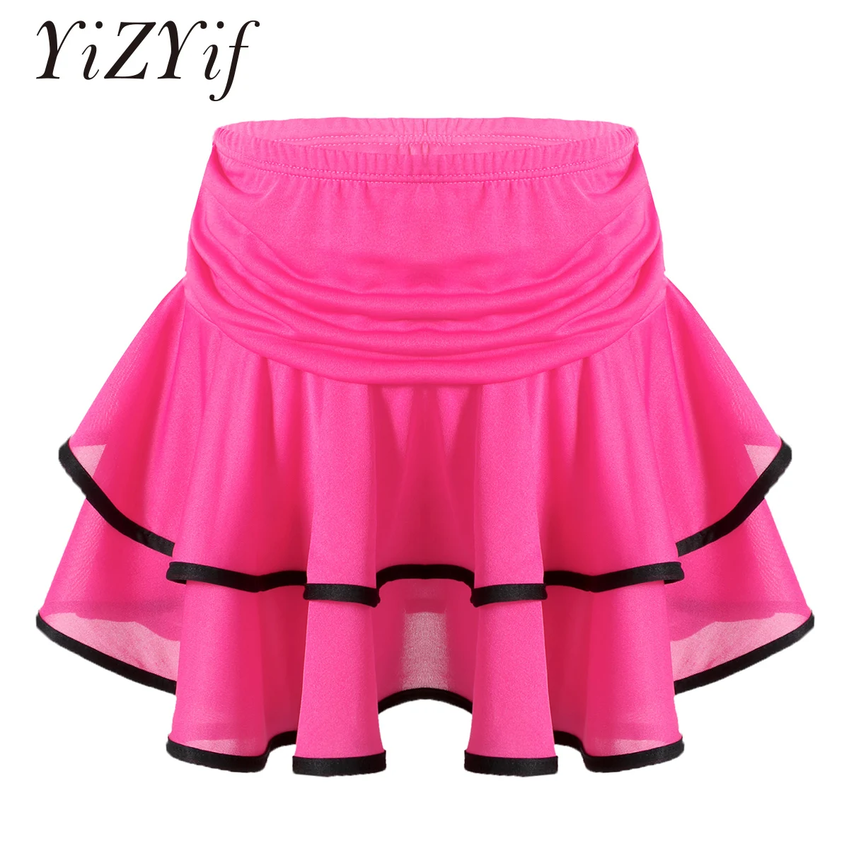 Children Dress for Dancing 2022 Latin Dance Dresses for Girls Short Full Sleeve Salsa Tango Kids Dance Costume Skirt Ballroom