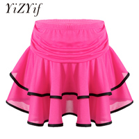 Children Dress for Dancing 2022 Latin Dance Dresses for Girls Short Full Sleeve Salsa Tango Kids Dance Costume Skirt Ballroom