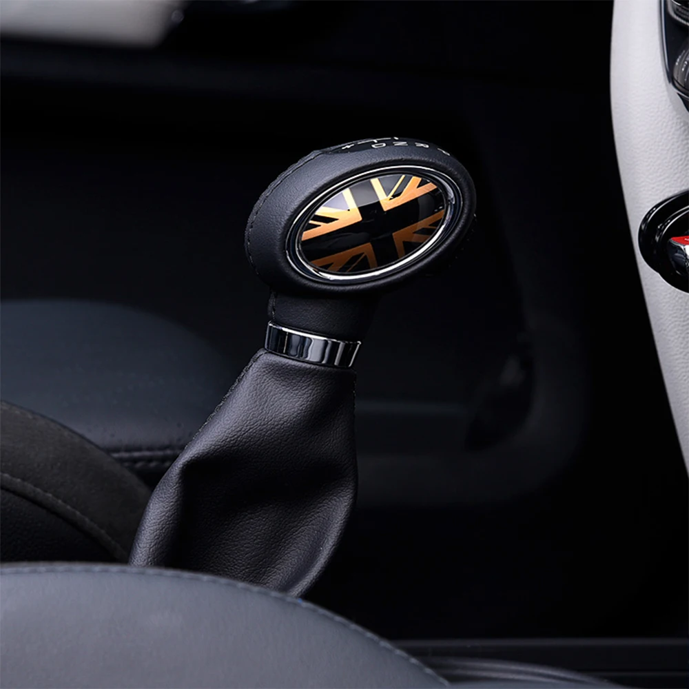 Gear Shift Knob Cover Automatic Transmission Lever Trims for Mini Cooper/ Cooper S 2/4 Door Hardtop F55 F56 Convertible F57 F54
