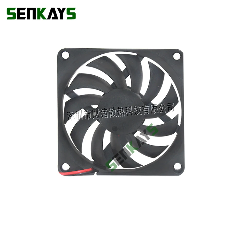 8010 80MM 80*80*10MM DC 5V 12V 24V Ultra-Thin USB Cooling Fan Comptuter CPU Cooling Fan Laptop Cooling Fan 2pin