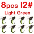 8pcs L green size 12