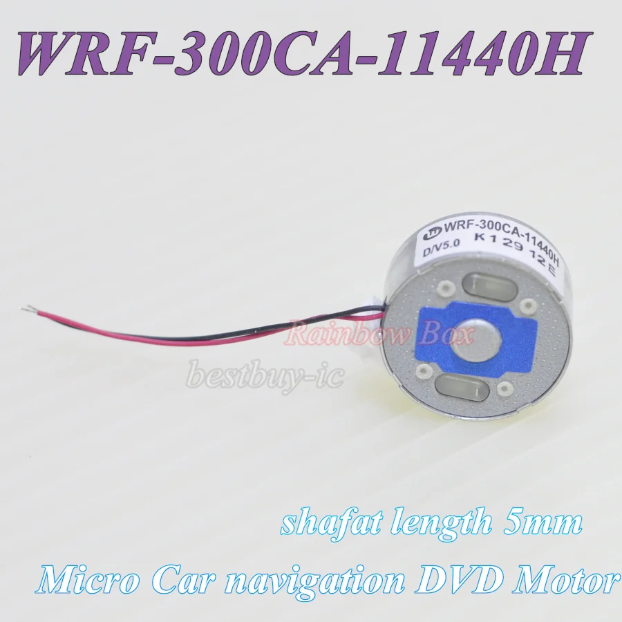 مايكرو سيارة الملاحة DVD حركة عمود المحرك طول 5 مللي متر WRF-300CA-11440H المغزل موتور 300EA-1D390H