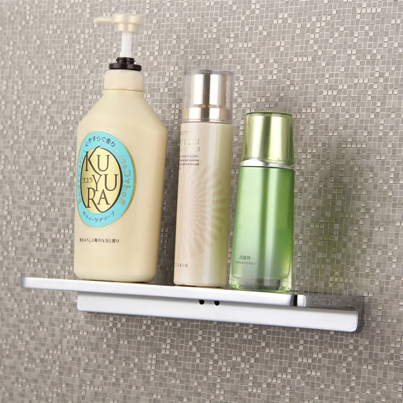 

bathroom shower 30cm shelves shampoo holder sqaure Bathroom solid brass gold Accessories bath hardware