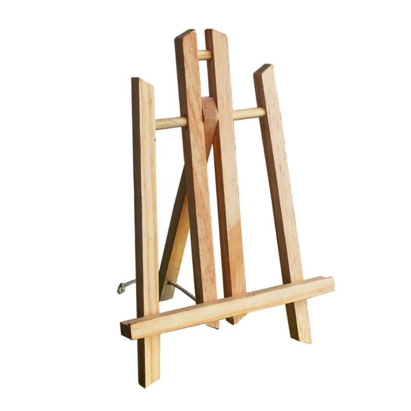 

Beech Wood Table Easel for Artist Painting Sketching Craft Foldable Wooden Stand Frame Display Holder Art Supplies 30/40CM