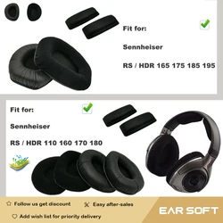 Earsoft Ersatz Kissen für Sennheiser RS HDR 165 175 185 195 110 160 170 180 Kopfhörer Kissen Ohr Pads Headset abdeckung