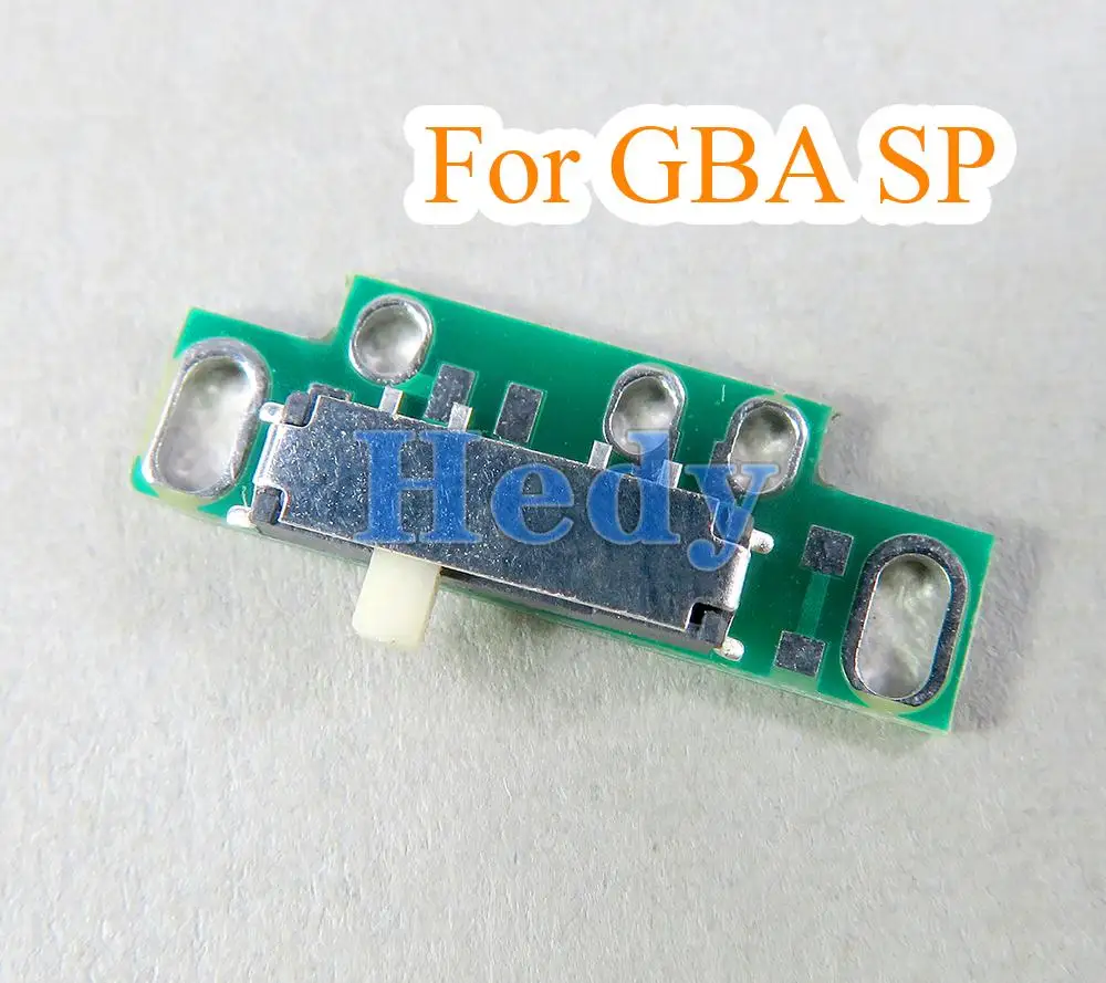 10sets OEM For GBA SP ON OFF New on off power switch Board for GBA SP game console repair Replacement Power Switch