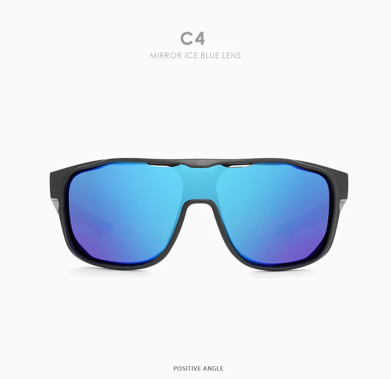 KDEAM reduziert Windage, polarisierte Herren-Sonnenbrille, Sport-Einteiler, mehrschichtige Beschichtungsbrille, Spiegel, Kategorie 3 – Detail 16