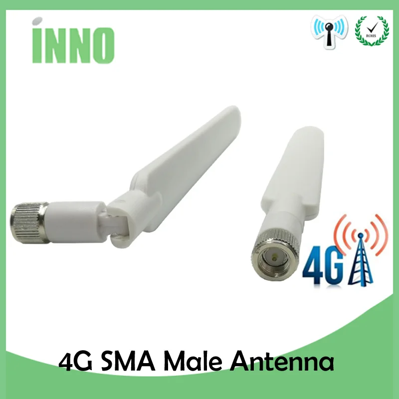 Eoth 2pcs 4G lte antenna 5dbi SMA Male Connector Plug antenne for huawei router external repeater wireless modem antene