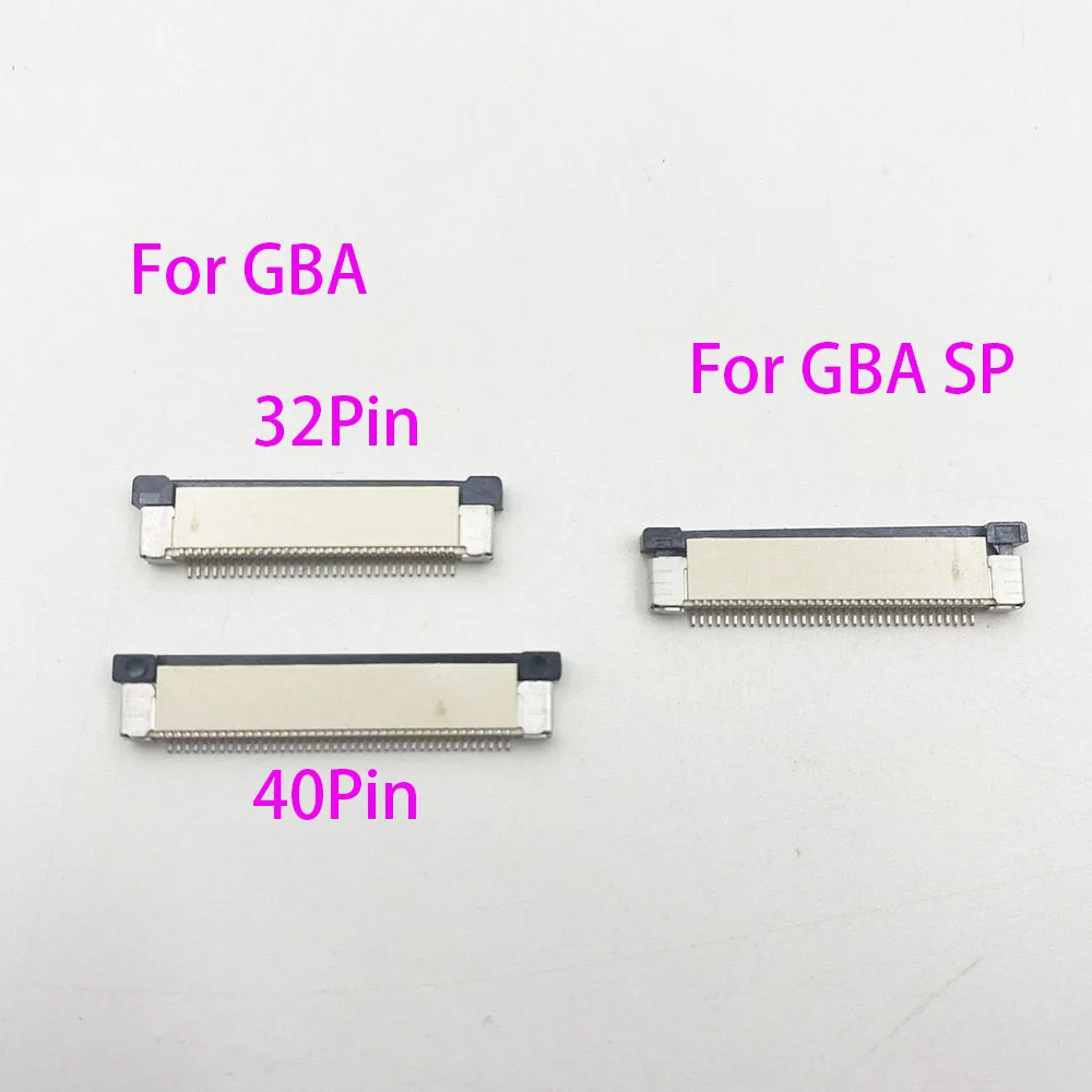 2PCS for Nintendo GBA & GBA SP - OEM Replacement LCD Connector Clip FPC