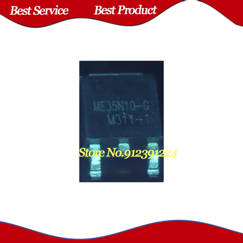 10 Pcs ME35N10-G TO252 New and Original In Stock