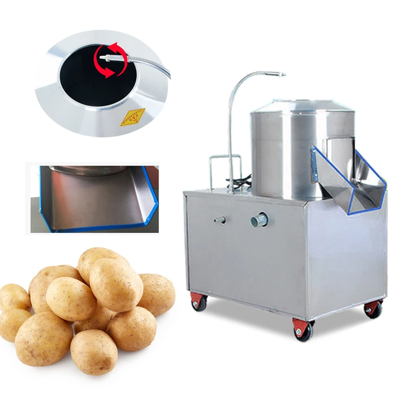 

Electric Potato Peeler Automatic Potato Sweet Potato Taro Peeling Cleaning Machine