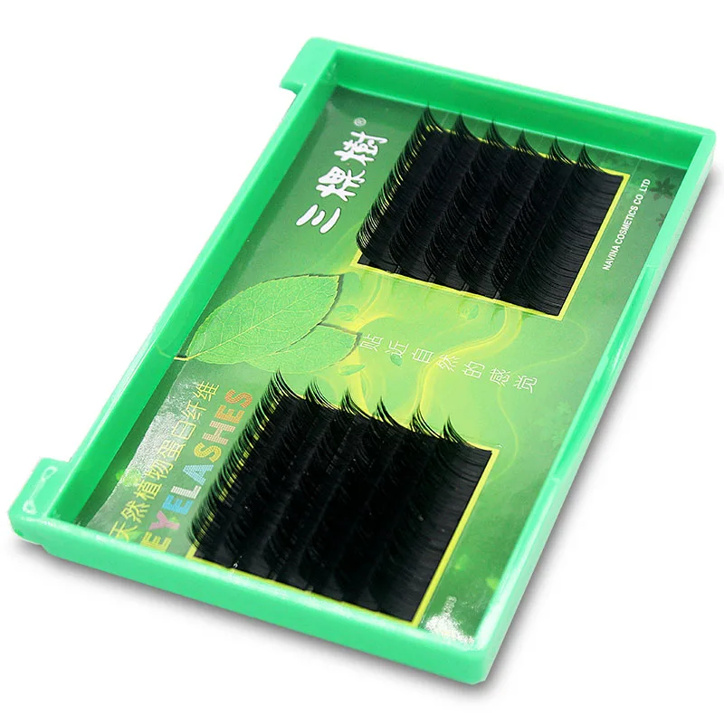 ขนตาปลอมมิงค์คุณภาพสูง Navina สำหรับต่อขนตาแบบเส้นต่อเส้น ให้ลุคขนตาหนาเป็นช่อ สำหรับต่อขนตาแบบกิ๊ฟติ้ง แต่งหน้า