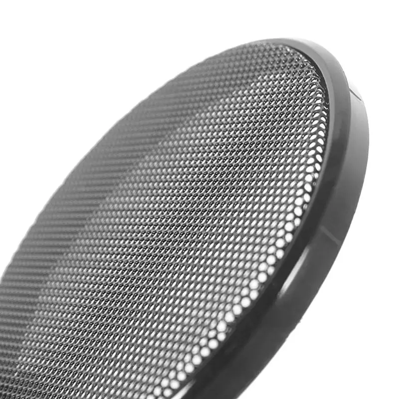 1/2/3/4/5/6 Inch Black Car Speaker Grill Mesh Round Horn Protective Cover Circle Enclosure Net DIY Decorative Accessories