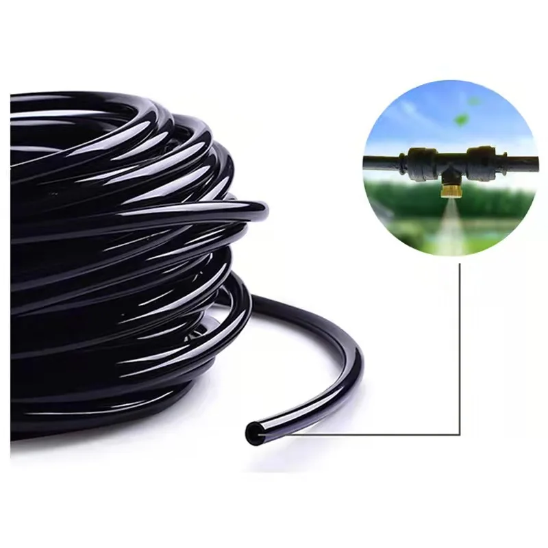 100m/Roll 1/4 inch PE Pipe Food Grade Water Purifier Pipe Soft Tube Aquarium Flexible Hose Reverse Osmosis Water Pipe