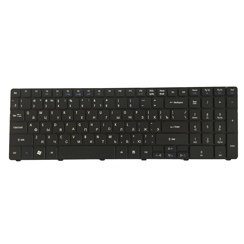 Nowy Laptop rosyjska klawiatura dla Acer Aspire 5750 5750G 5253 5333 5340 5349 5360 5733 5733Z 5750Z 5750ZG 5253G RU klawiatura czarny