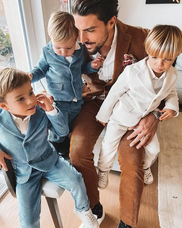 Costume de soirée en velours côtelé pour enfants, tenue de bal, de mariage, d'anniversaire, Tuxedos, de bonne qualité, 2 pièces