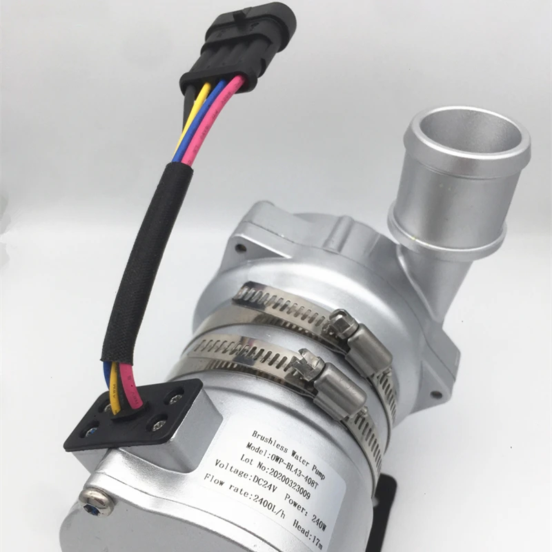 Bextreme Shell OWP-BL43-408T series 240W  brushless BLDC  water pump for electric bus，electric vehicles