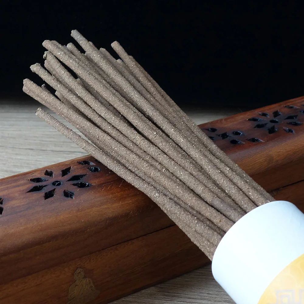 Tibetan Temple Incense Sticks Home Aromatherapy Religious Meditation Traditional Handmade Rich Aroma Create Soothing Atmosphere