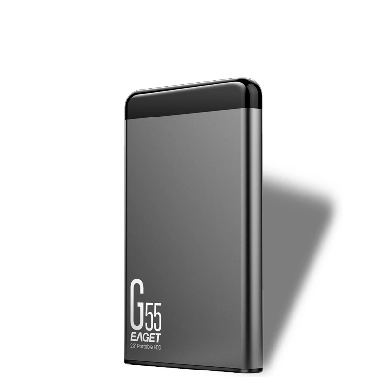 EAGET-disco móvil de transferencia de alta velocidad, dispositivo HDD externo de alta definición, 500GB, 1TB, 2TB, USB3.0, adecuado para ordenadores portátiles