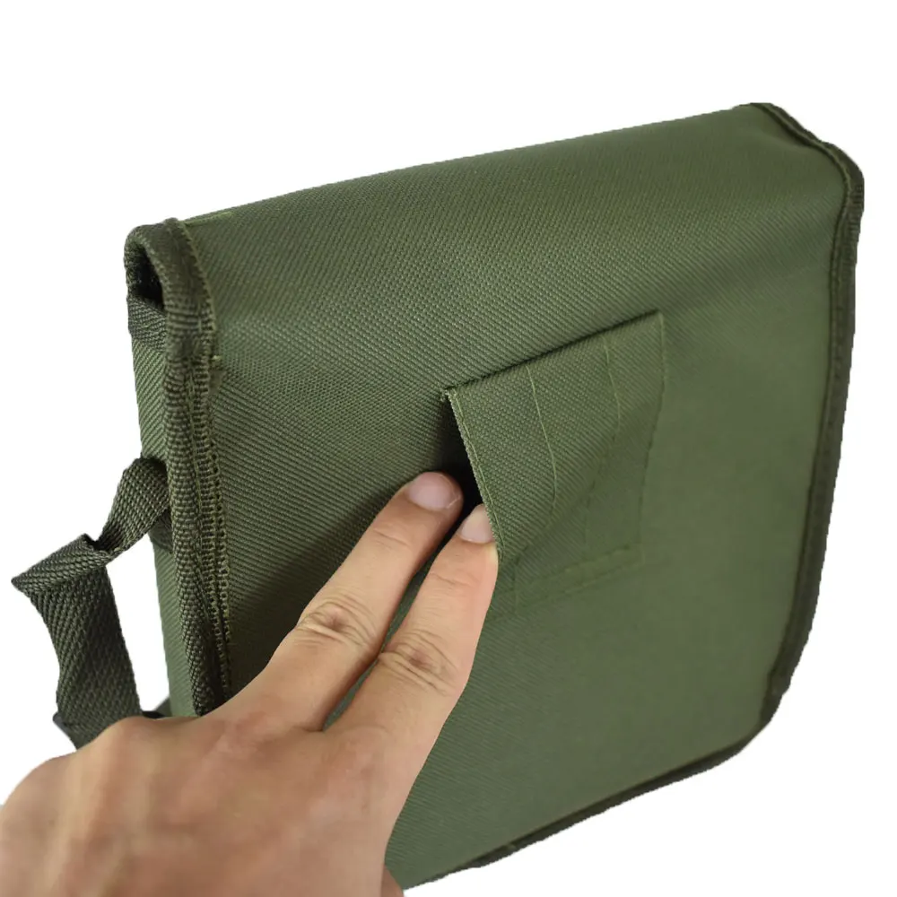 Binocular Telescope Special Bag Nylon Green Color Portable Compact Shock-Absorbing Decompression Soft Bag Outdoor Camping Sports