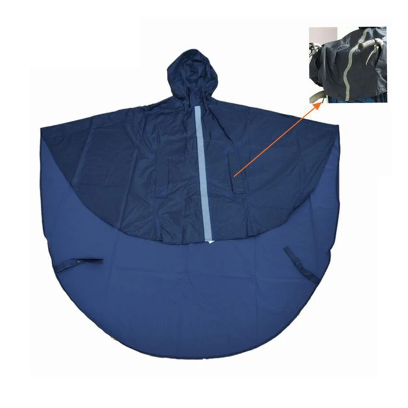 2024 New Waterproof Rain Poncho for Wheelchair Mobility Old Scooter Large Wind Proof Cape