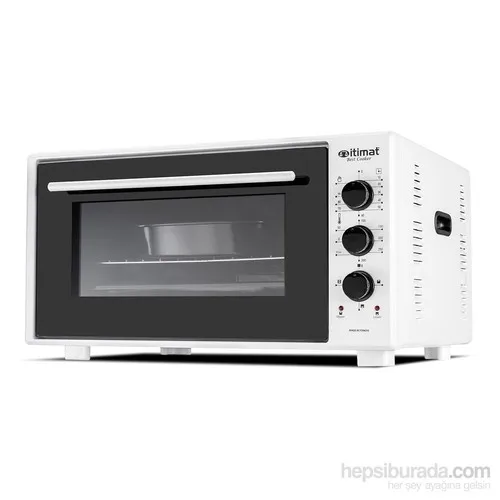 İtimat Timerli Thermostat-Pointed Oven 40 L White