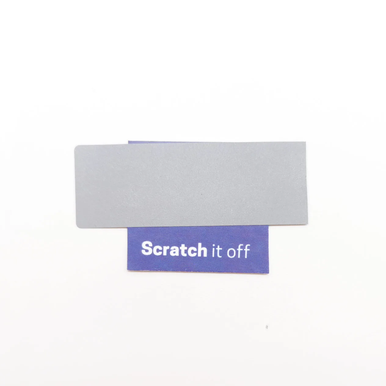 1000Pcs 15*48mm Grey  Scratch Off Stickers  Blank For Secret Code Cover Home Game Wedding Message