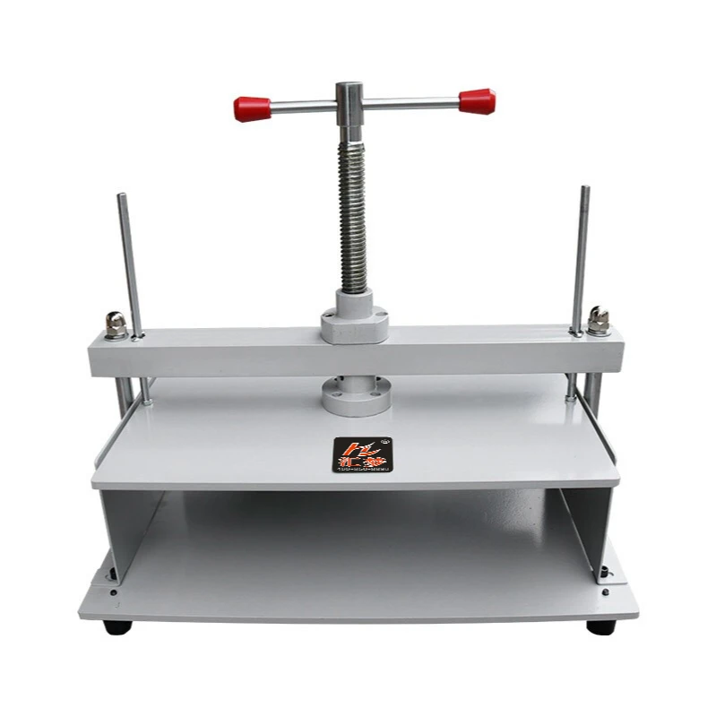 

A5 Size Double Guide rail Manual Flat Paper Press Machine for Photo Books, Invoices,Checks,Booklets, Nipping Machin