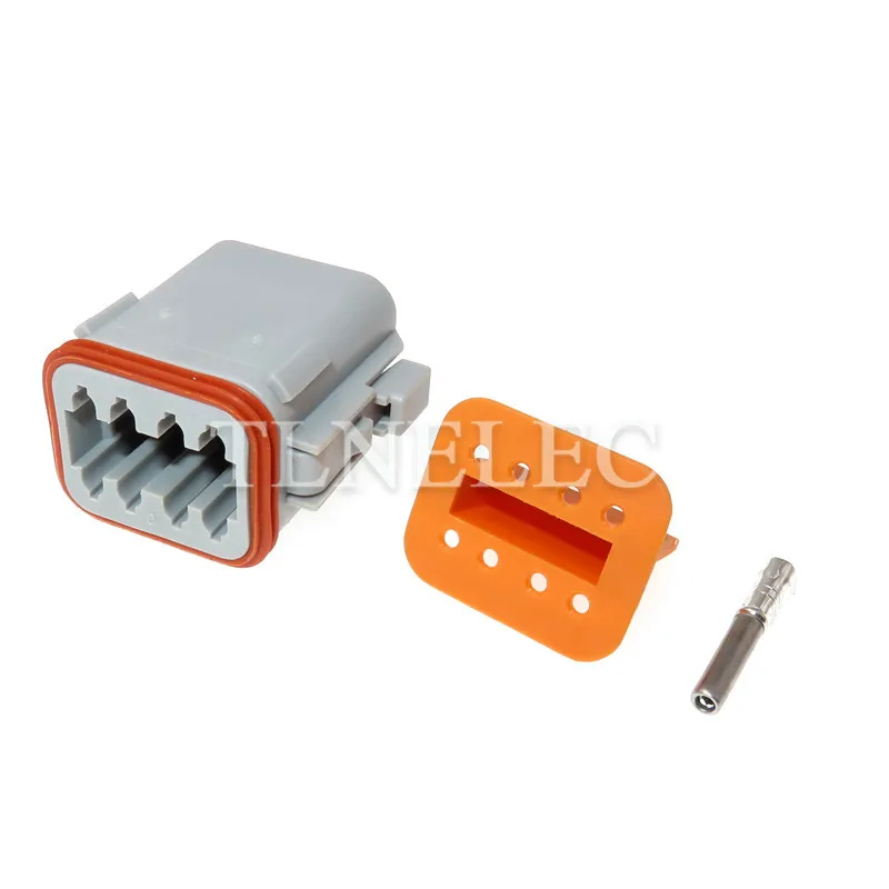 DT06-8S DT04-8P Grigio Deutsch DT 8 Spille Sigillato Maschio Femmina Impermeabile Cavo Elettrico Connettore Spina