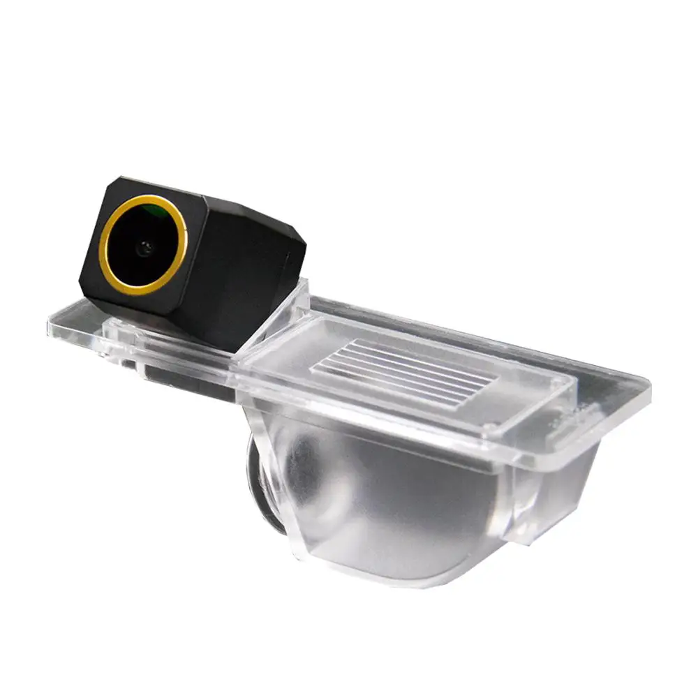 HD 1280x720p Golden Camera Car Rear View Reversing Backup Camera Night Vision Camera for Skoda Rapid VW Jetta Santana 2013-2015