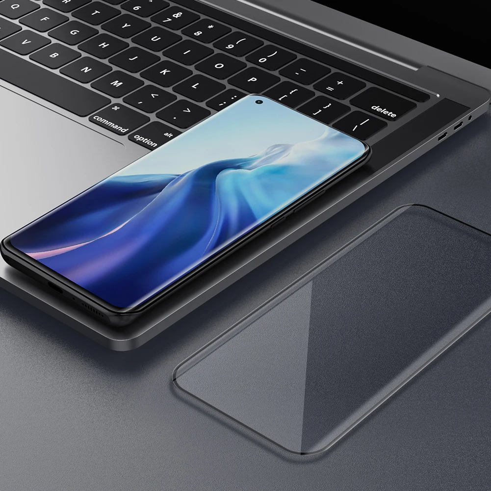 Nillkin for Xiaomi Mi 11 Ultra Pro 5G Film 2pcs Impact Resistant Curved Film Screen Protector for Mi 11 Pro Ultra