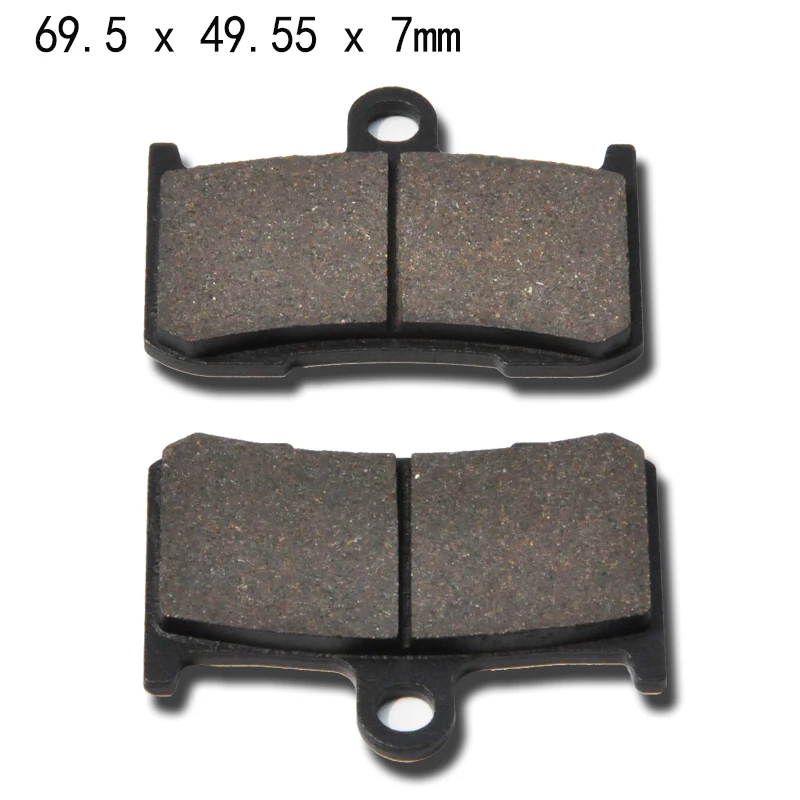 Motorcycle Front Brake Pads for Honda CB250F 96-01 NSR250R 88-99 RS250R 91-93 RVF400R 90-96 VFR400R 89-91 NTV600 88-89 NT650