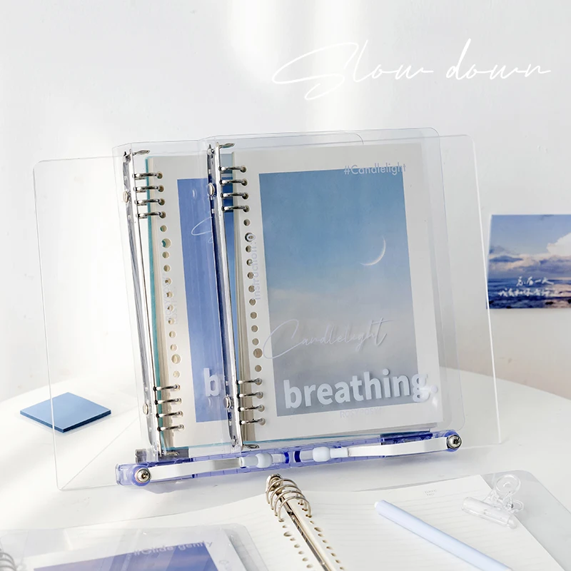 Breathing Series Loose Leaf Note Sky Cloud Sunset Coil Binder Notebook A5 B5 Waterproof Cover Memo Diary Journal School F894