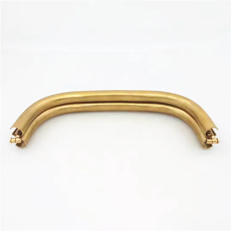 One Piece Bag Frame For Purse Magnetic Kiss Lock Metal Copper Frame Women Clutch Bag Frame DIY Pouch Hardware Handmade Parts