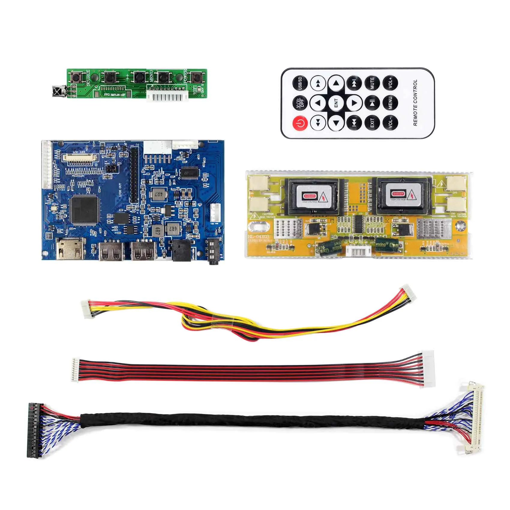 HD-MI USB Android LCD Controller Board Support WIFI Module Support Video Play Compatible With 21.5inch 1920x1080 M215HW01-V0