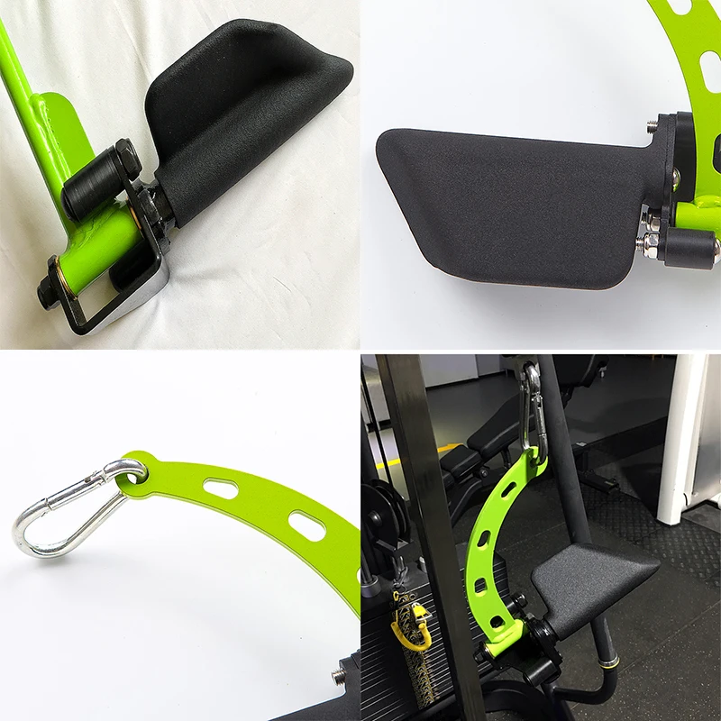 Pulley Cable Machine Fitness Equipment Attachment Home Gym Lat Pull Down Bar Biceps Triceps  Back Blaster Rowing Workout Handle