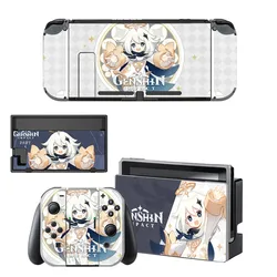 Genshin Impact Screen Protector Sticker Skin for Nintendo Switch Console Dock Charger Stand Holder Joycon Controller Skin