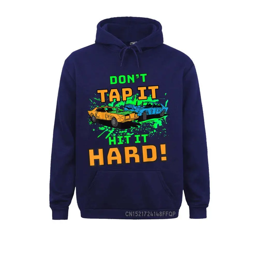 Hit It Hard Retro Distressed Auto Car Gift Pullover Geek Sweatshirts Winter/Fall Hoodies For Men Cute Hip Hop Sweatshirts