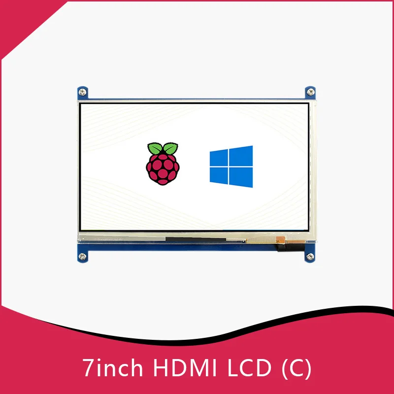 Waveshare 7Inch Raspberry Pi Hdmi Lcd Touch Screen Ondersteunt Raspberry Pi 4/3/2 Jetson Nano Dev Kit