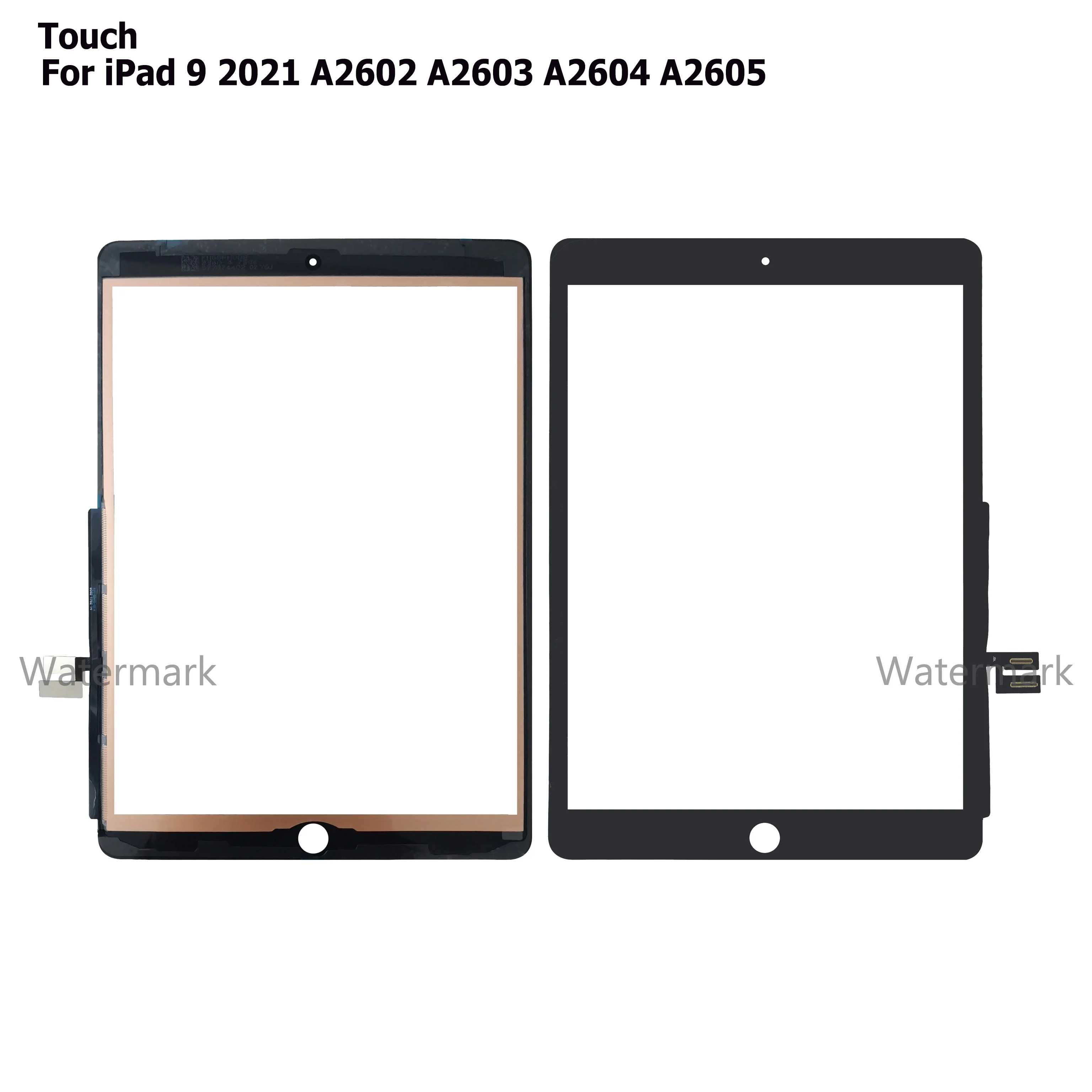 Apple iPad A2602 交換用タッチスクリーン・液晶パネルセット 新しい 10.2 インチ iPad 9 2021 A2602 A2603 A2604 A2605 タッチ