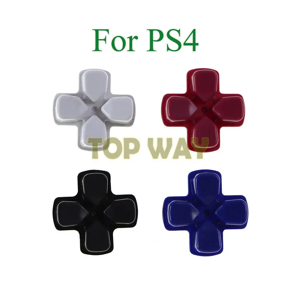 100sets D-pad Move Action Dpad Key ABXY X Button Set Repair Part Replacement for Sony Playstation 4 DS4 PS4 Controller Gamepad