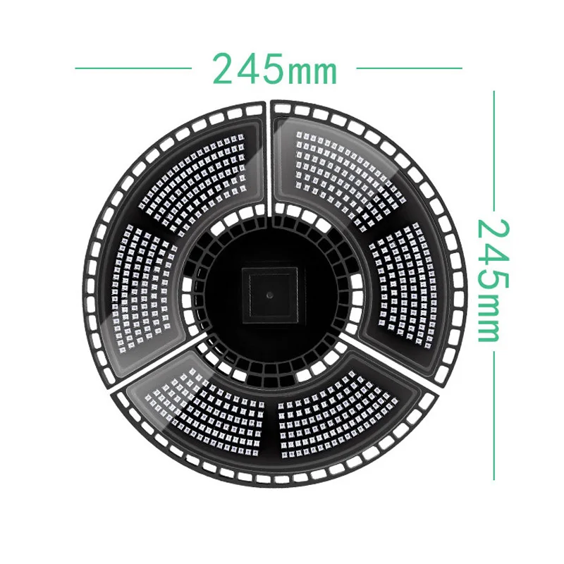 E27 vermelho e azul espectro dobrável planta luz led crescimento da planta luz de estufa à prova dwaterproof água luz do berçário luz uv planta