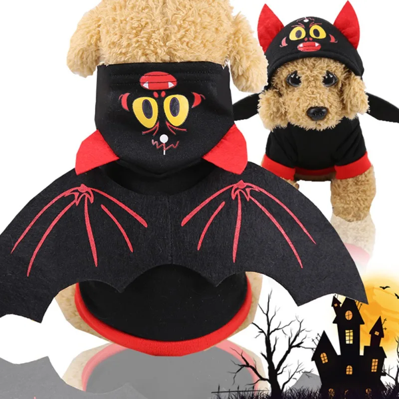 Funny Pet Clothes Cosplay Dog Cat Halloween Party Cute Comfort Costume Clothing For Small Medium Dog Dressing Up