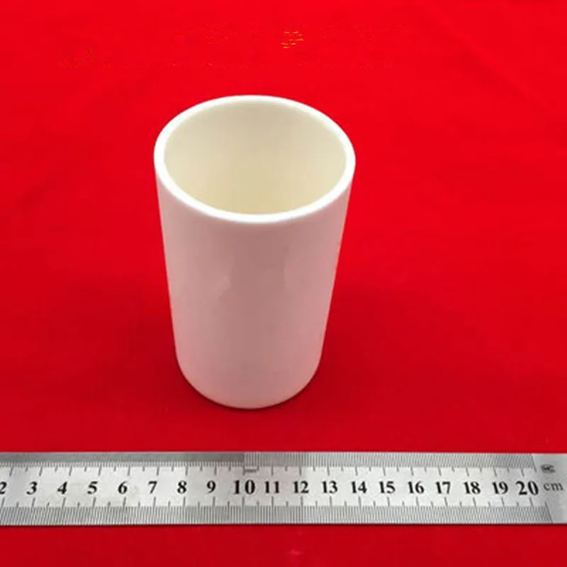 dia59x87mm 180ml 99.5% alumina crucible /Cylindrical corundum crucible /Cylindrical ceramic refractorye crucible