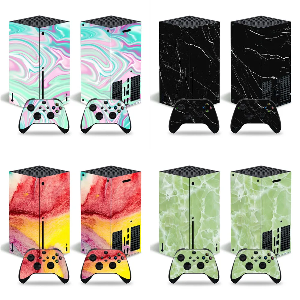 Xsx benutzer definierte serie x controller haut aufkleber vinyl aufkleber für xbox serie x konsole