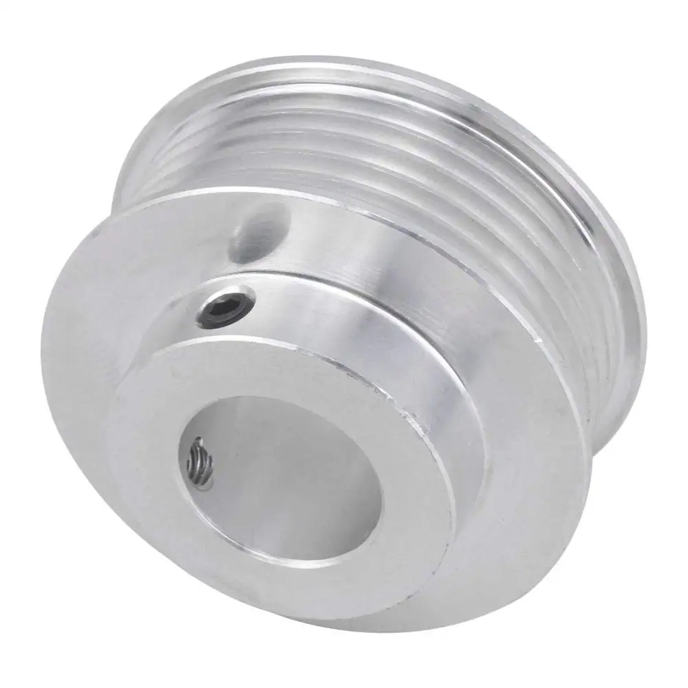 Double-Sided Hollow 14mm Inner Hole Dia 58mm Dia V-Type Belt Pulley
