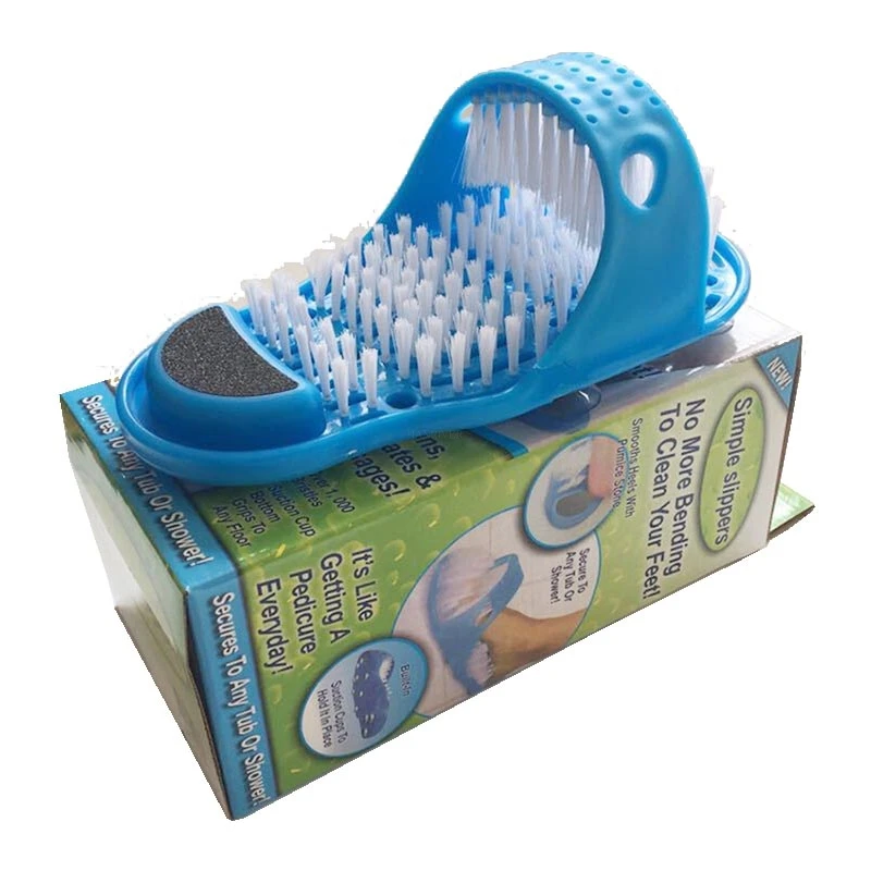 

New Foot Brush With Suction Cup Massage Foot Brush Comfortable Massage Foot Board Easy Feet Bathroom Slippers Brush