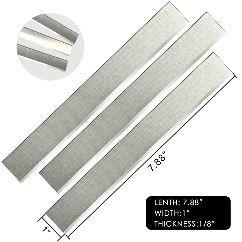 8 Inches Industrial Planer and Jointer Blades Knives Replacement for Grizzly Model G6698 Oliver other 8