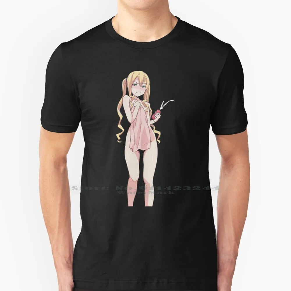 Maken Ki-Himegami Kodama T Shirt Cotton 6XL Hentai Sempai Manga Tokyo Kawaii Anime Breast Maken Ki Makenki High School Eroge