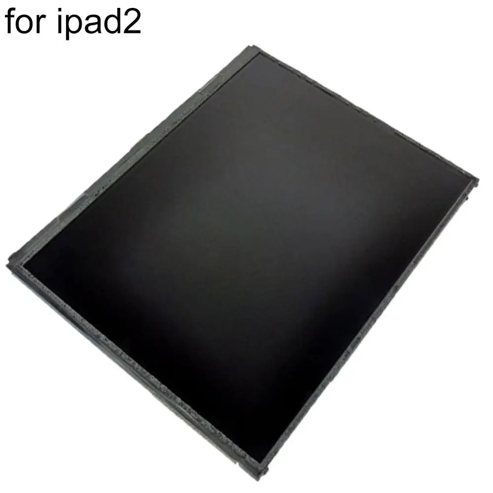 Untuk IPad 2 IPad2 2nd A1395 A1396 A1397 Kualitas Asli Tampilan LCD Layar Sentuh Digitizer Perakitan Penggantian Kaca Depan